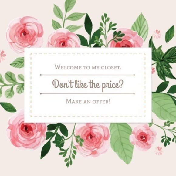 Offers Always Welcome! Read Please